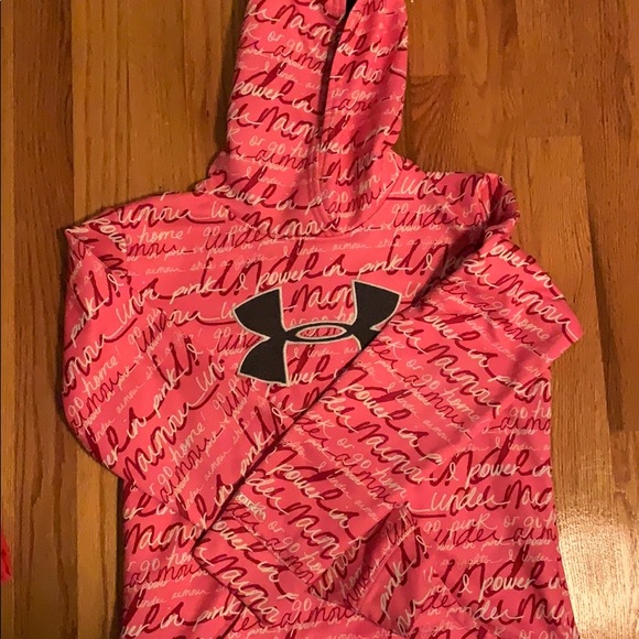 Under Armour Other - Pink Under Armor Design Hoodie